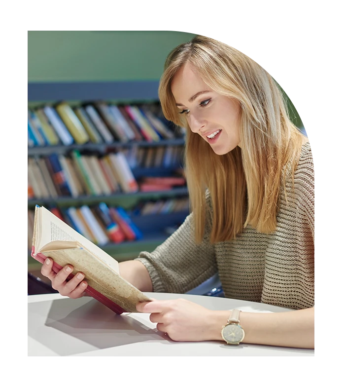 Author reading with Self Publishing Service publishing support